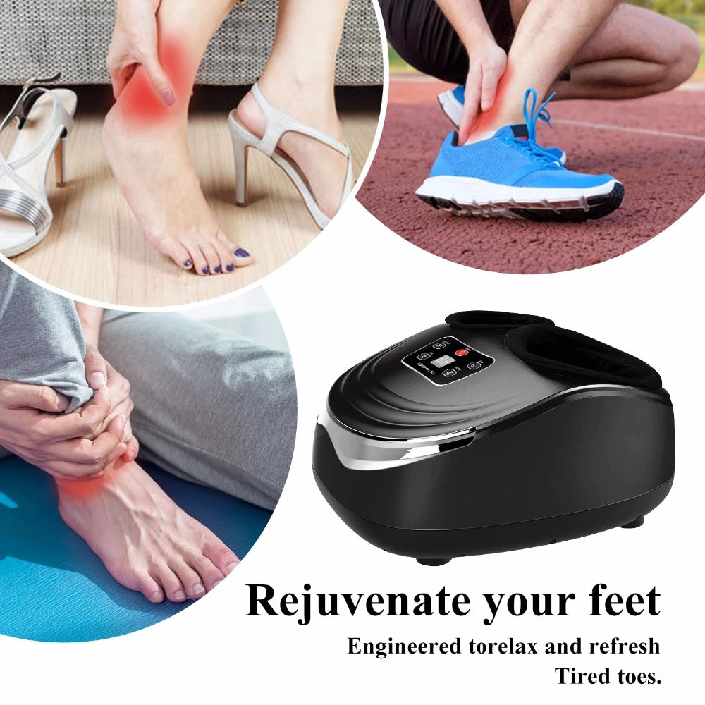 JKRZ9 Shiatsu Foot Massager with Heat