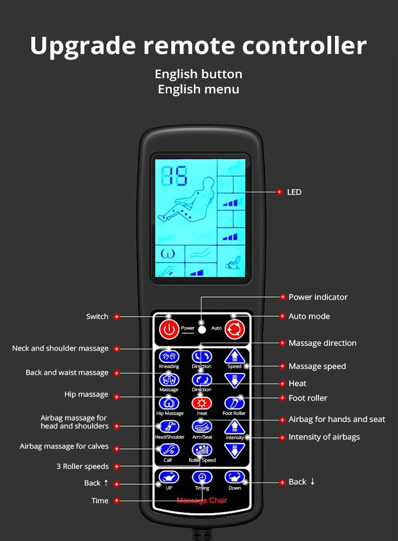 Le Er Kang LEK-L8 Full Body Massage Chair