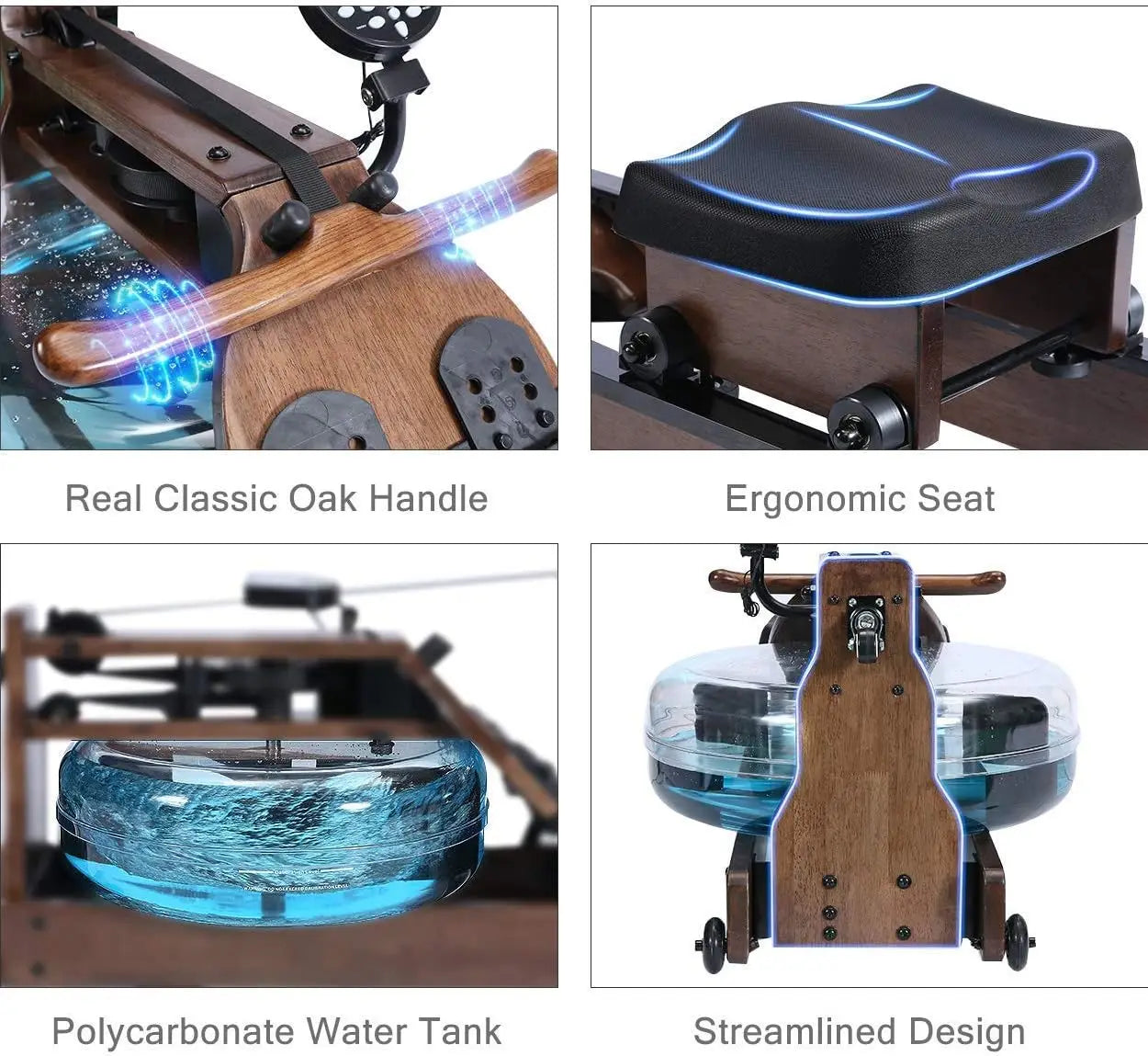 DZQ Foldable Water Rower