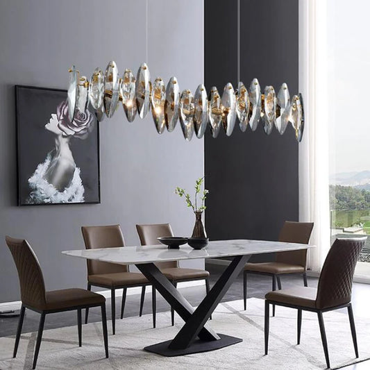 Modern Luxury jmmxiuz Crystal Pendant Chandelier