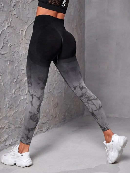 Seamless High-Waist Yoga Leggings