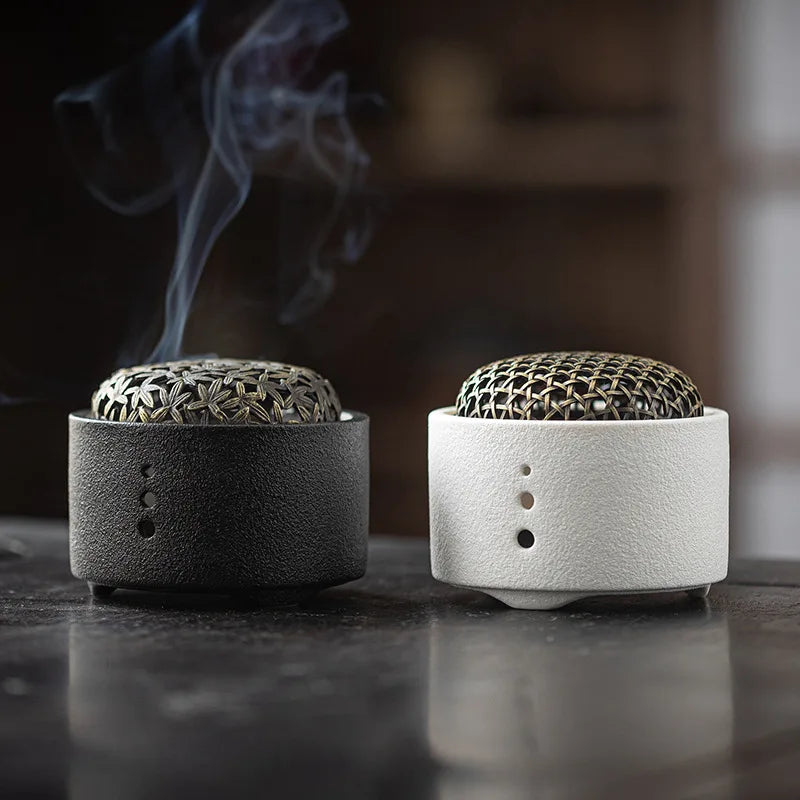 ZenBreeze Ceramic Incense Burner