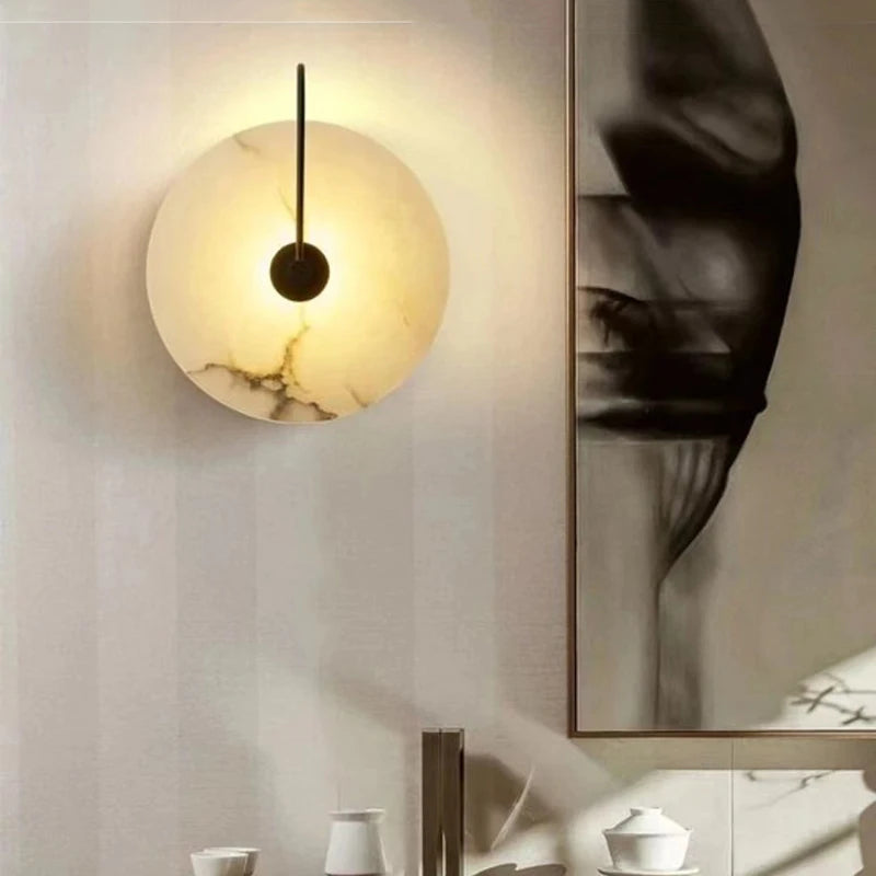 Lim Modern Marble LED Wall Lamp