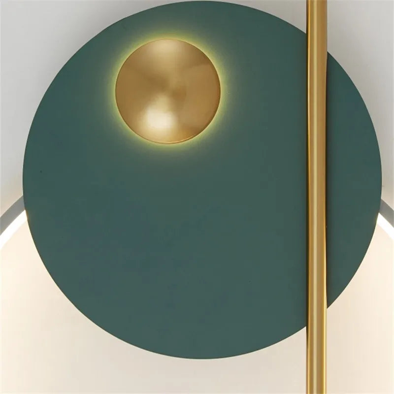 HomeLover Art Deco Circle Wall Light