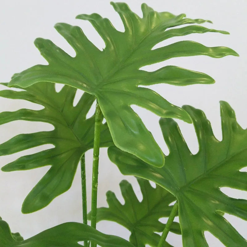 Large Tropical Monstera Artificial Palm Tree