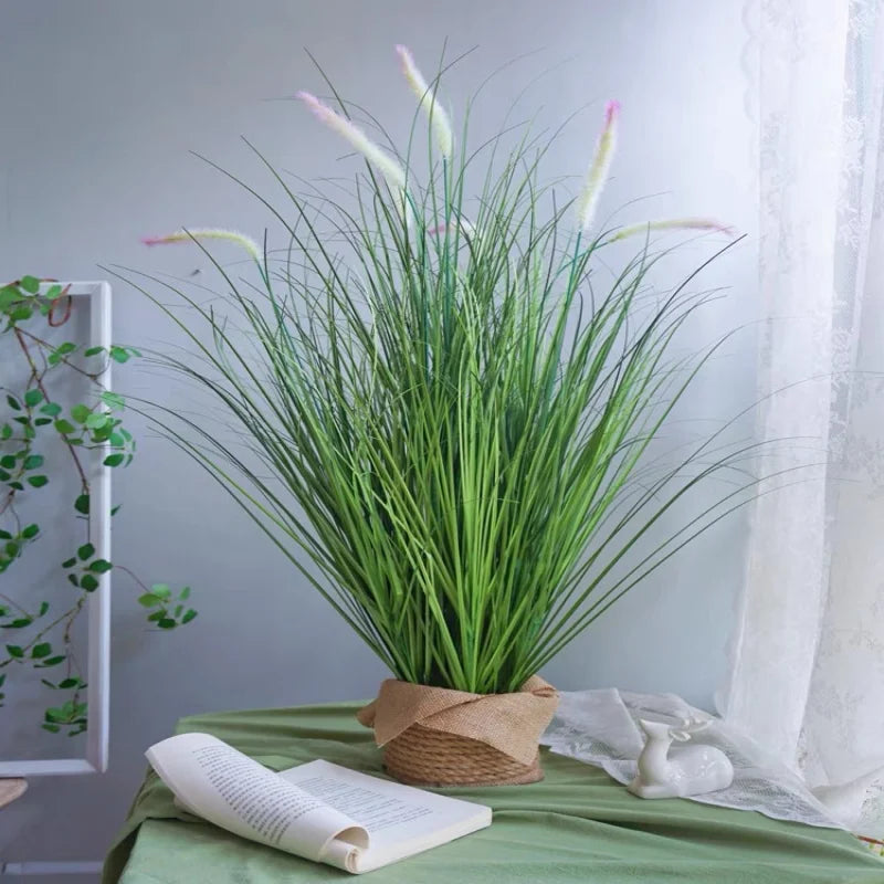 98cm Artificial Dogtail Grass Bouquet