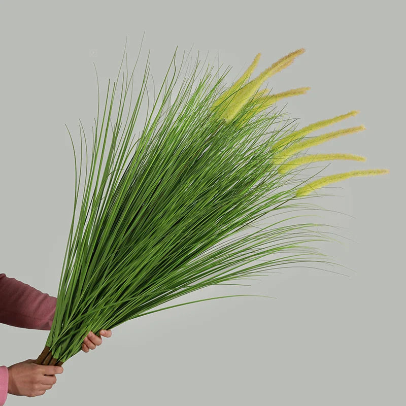 98cm Artificial Dogtail Grass Bouquet